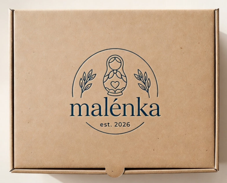 Malenka Milky Vanilla Glow Soap Set (6 Bars)Bath Box with Free Loofah & Mesh Net