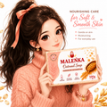 Malenka Organic Oatmeal Soap | Gentle Face & Body Bar (100g)