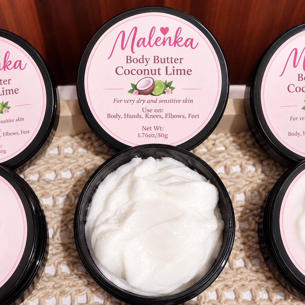 🌸 Malenka Organic Body Butter — 4 Variants