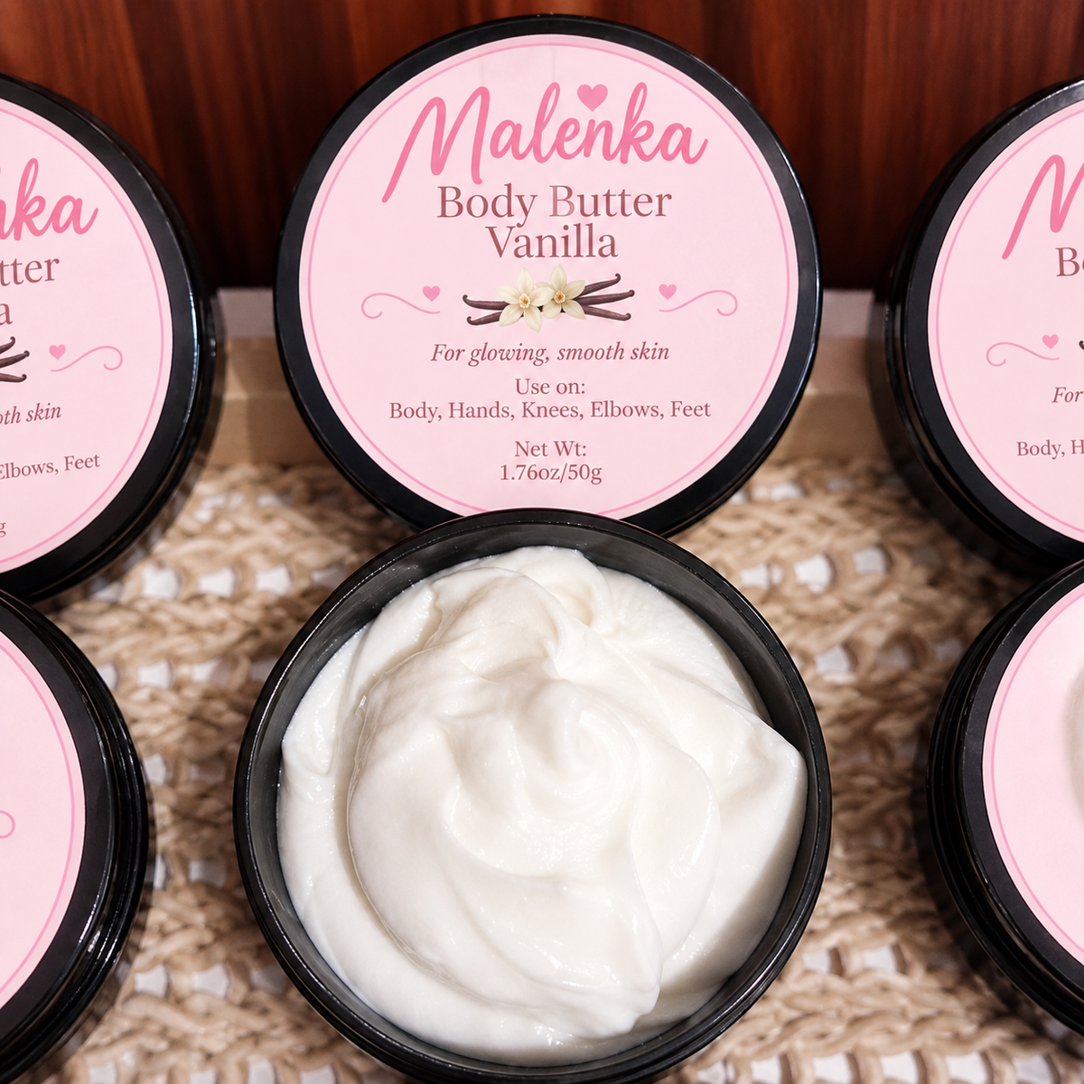 🌸 Malenka Organic Body Butter — 4 Variants