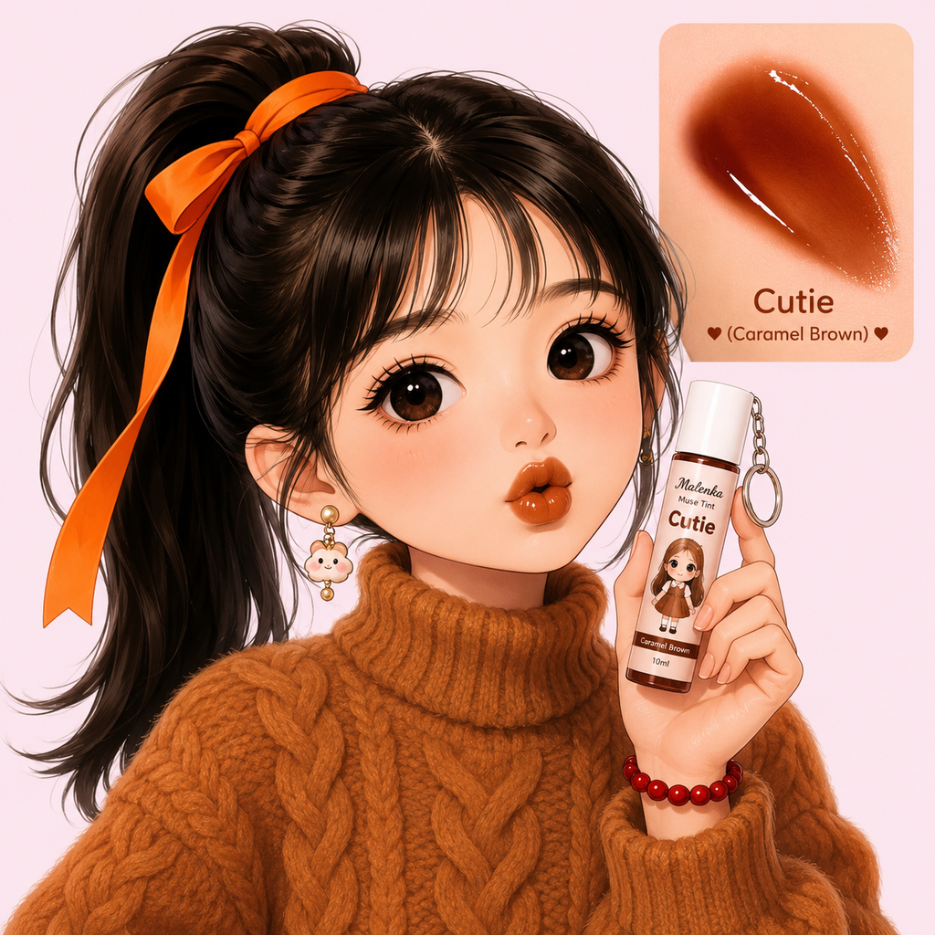 🌸🎀 Maleńka Muse Tint Gel Tint with FREE KEYCHAIN🎀🌸