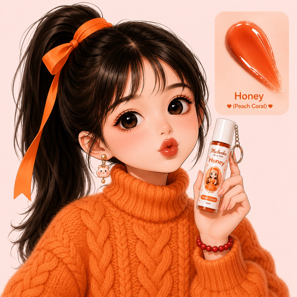 🌸🎀 Maleńka Muse Tint Gel Tint with FREE KEYCHAIN🎀🌸