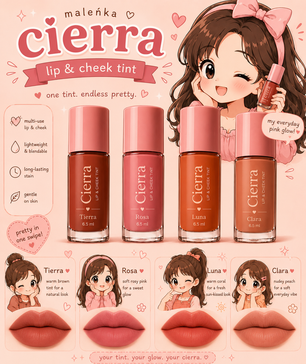 Cirerra Lip & Cheek TINT