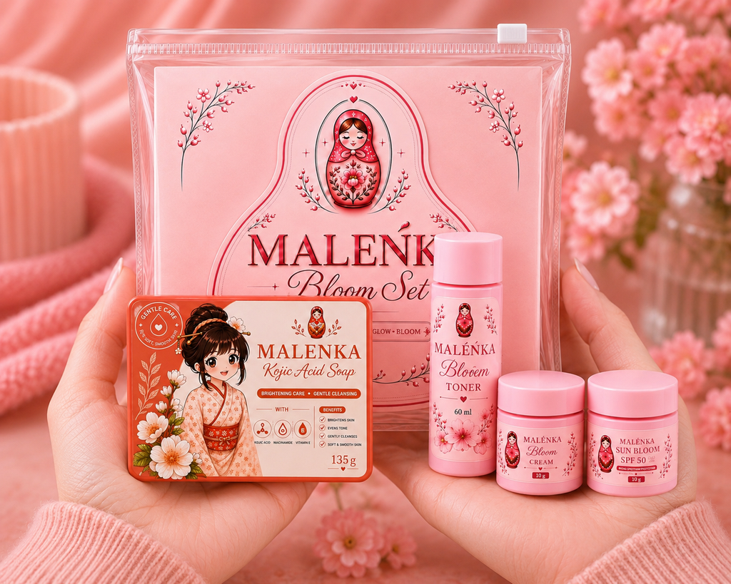 🌸 ✨Malenka 𝑩𝒍𝒐𝒐𝒎 𝑩𝒆𝒂𝒖𝒕y 𝑺𝒆𝒕 ✨ 💗 𝑻𝒉𝒆 𝑪𝒐𝒎𝒑𝒍𝒆𝒕𝒆 𝑮𝒍𝒐𝒘 𝑹𝒐𝒖𝒕𝒊𝒏𝒆 💗