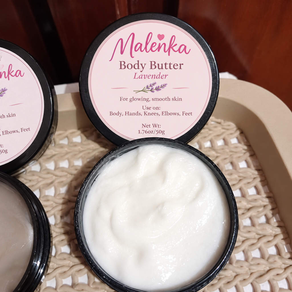 🌸 Malenka Organic Body Butter — 4 Variants