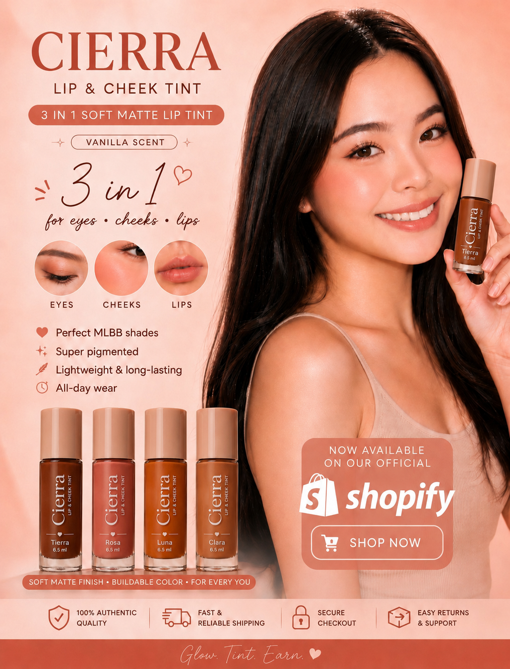 CIERRA LIP & CHEEK TINT